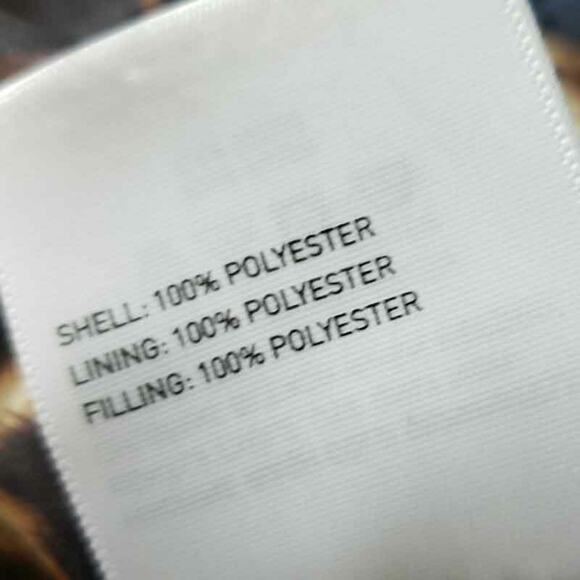 Laundry Shelli Segal Puffer Coat Belted Mid-Length Navy Blue Women Medium - Picture 7 of 7